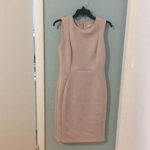 Calvin Klein blush pink dress